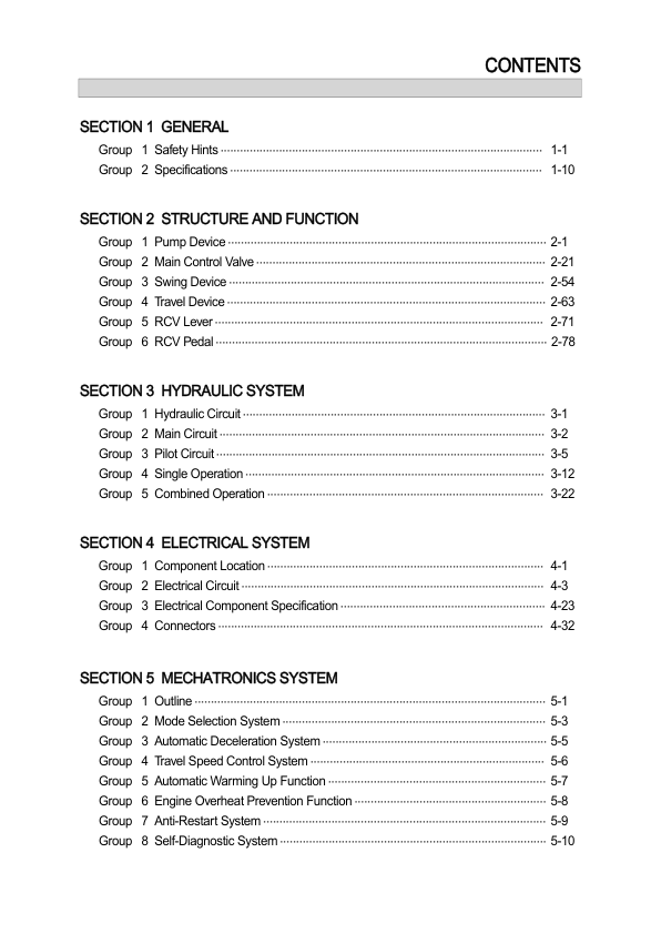 Hyundai R245LR (Smart+) Crawler Excavator Service Repair Manual (Built in India) Workshop Guide