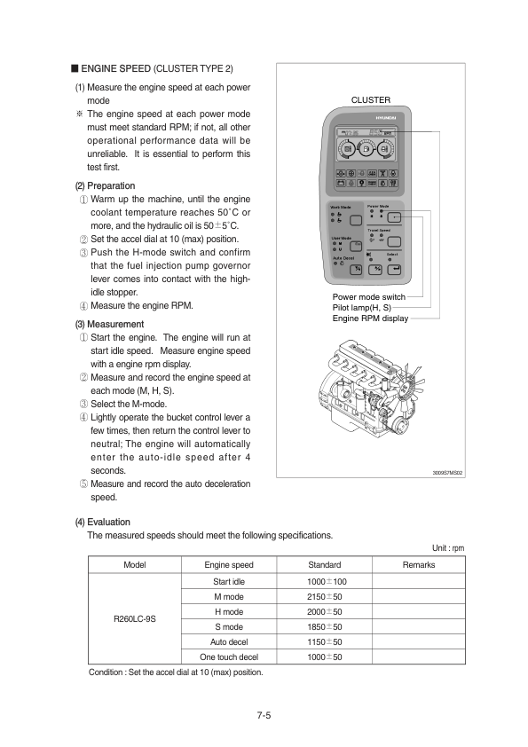 Hyundai R260LC-9S Crawler Excavator Service Repair Manual Workshop Guide