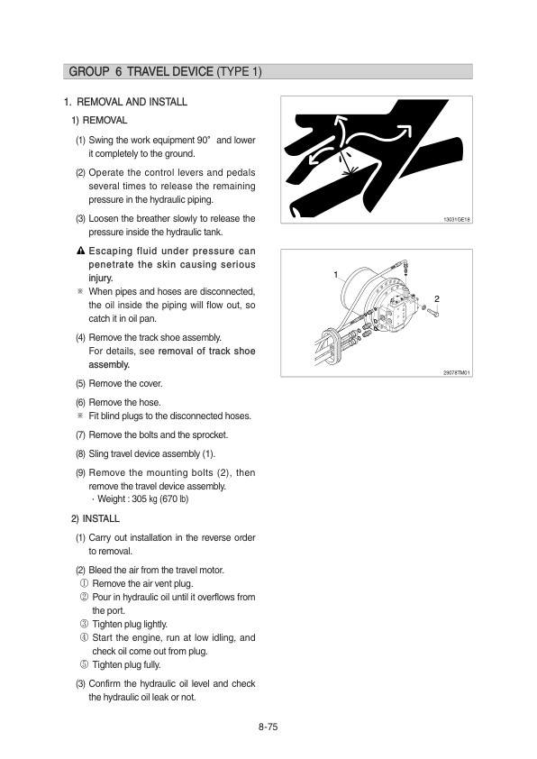 Hyundai R290LC-9MH Crawler Excavator Service Repair Manual Workshop Guide