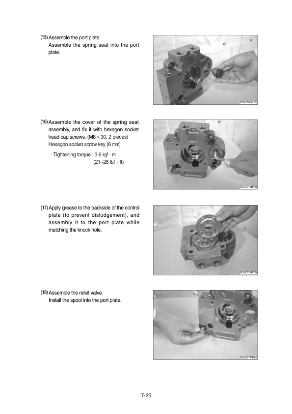 Hyundai R35Z-7 Mini Excavator Service Repair Manual Workshop Guide