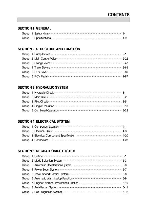Hyundai R510LC-7 Crawler Excavator Service Repair Manual (Built in India) Workshop Guide