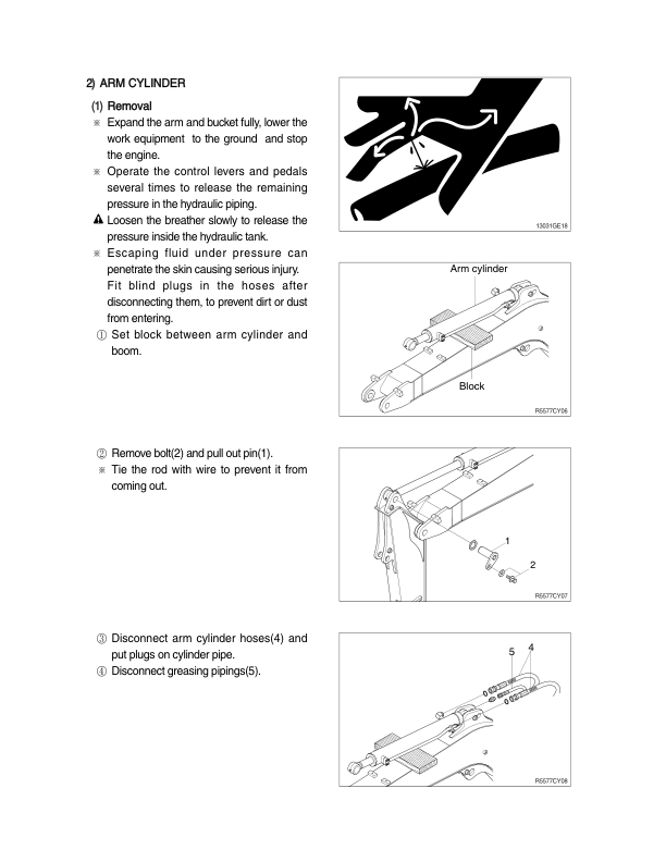 Hyundai R55-7 Crawler Excavator Service Repair Manual Workshop Guide