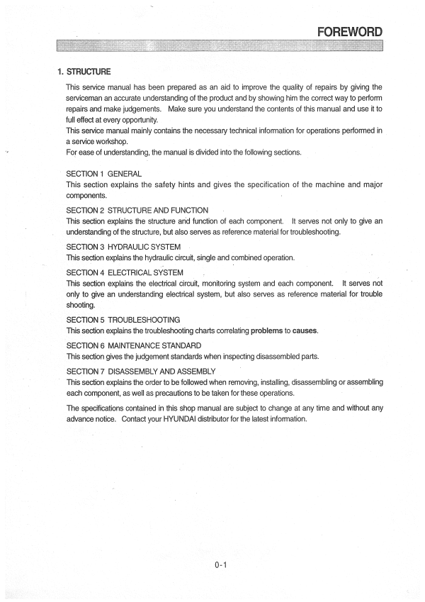 Hyundai R55W-3 Wheel Excavator Service Repair Manual Workshop Guide