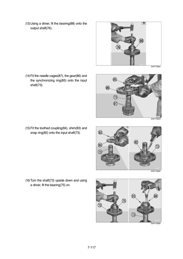 Hyundai R55W-7A Wheel Excavator Service Repair Manual Workshop Guide