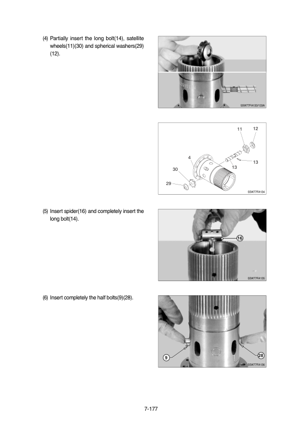 Hyundai R55W-7A Wheel Excavator Service Repair Manual Workshop Guide