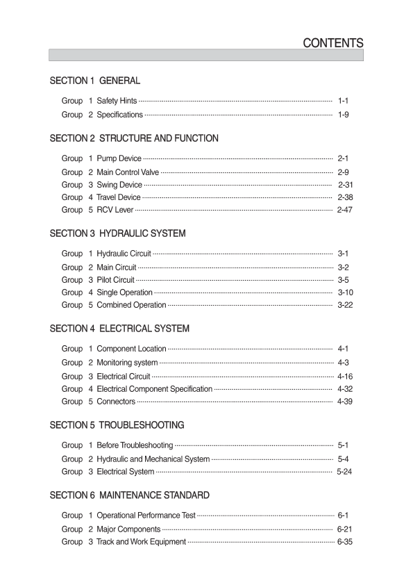 Hyundai R60CR-9 Crawler Excavator Service Repair Manual Workshop Guide