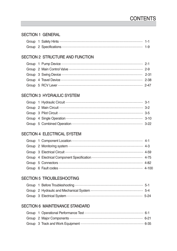 Hyundai R60CR-9A Crawler Excavator Service Repair Manual Workshop Guide