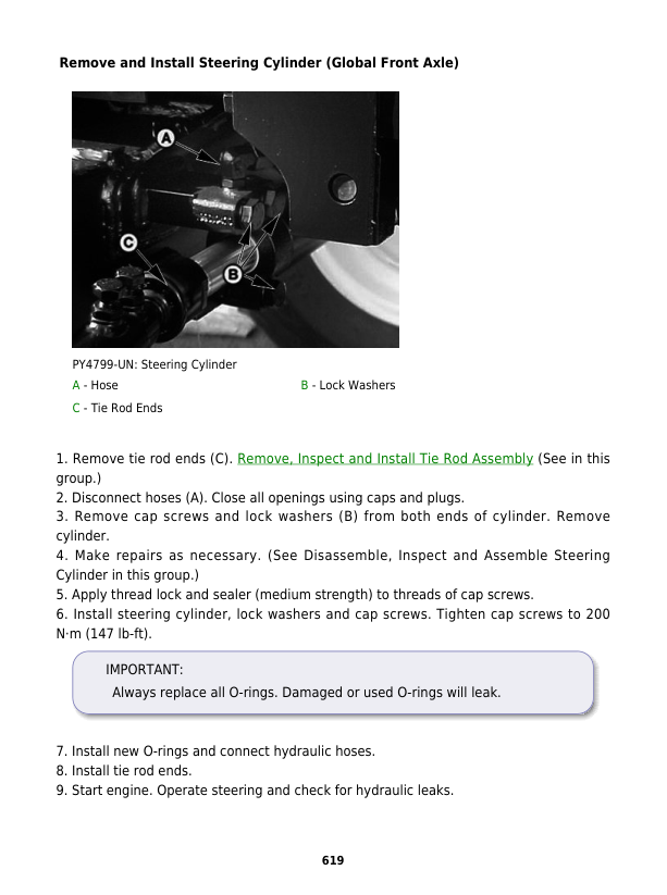 John Deere 5045D, 5045E, 5055D, 5055E, 5065E, 5075E Tractors Repair Manual Workshop Guide