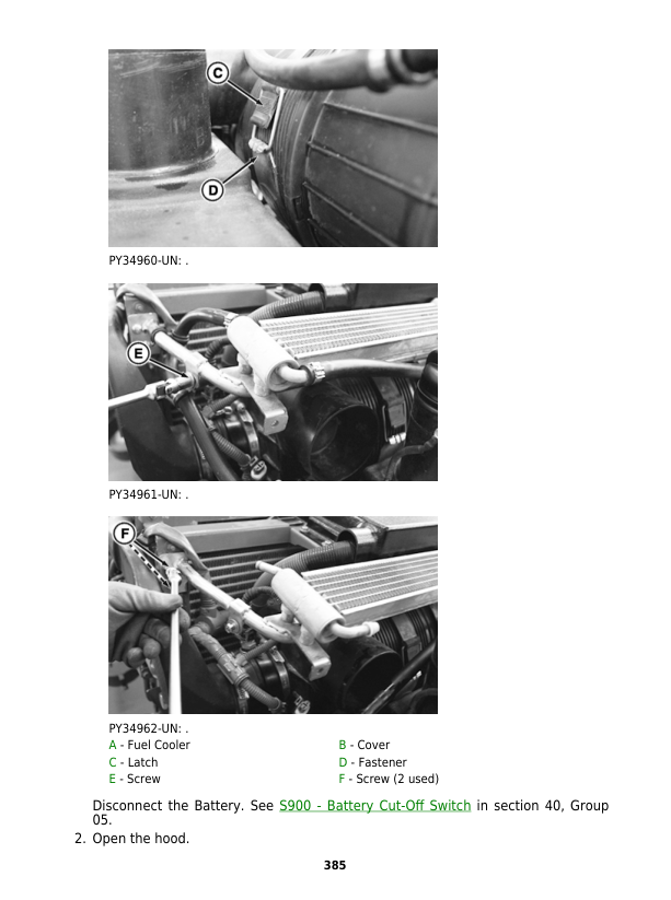John Deere 5075GV, 5075GN, 5075GF, 5075GL Tractors Repair Manual (EU, MY17 -) Workshop Guide