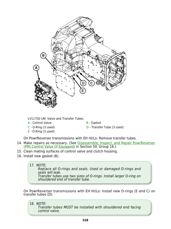 John Deere 5725, 5725 Narrow, 5725 Orchard, 5725 High Crop Tractors Repair Manual Workshop Guide