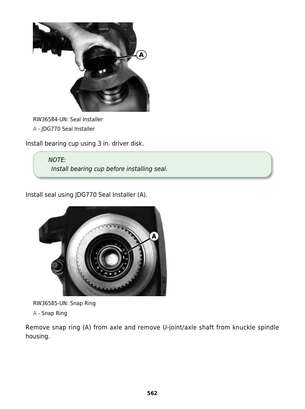 John Deere 7210, 7410, 7510 Tractors Service Repair Manual (TM1653 and TM1654) Workshop Guide