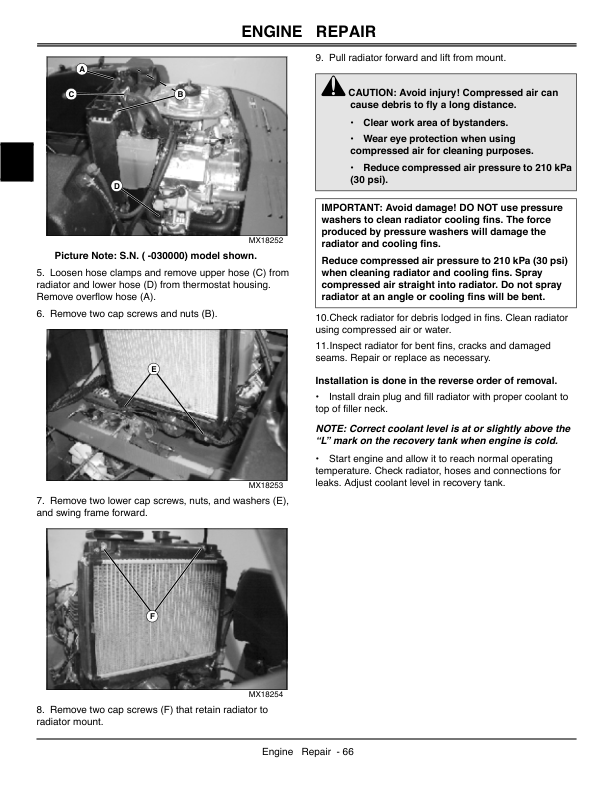 John Deere 777, 797 Max-Frame ZTrak Mower Repair Manual (TM2077) Workshop Guide