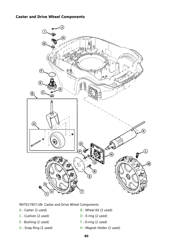 John Deere Tango E5, MOWiT 500F Series II Robotic Mower Repair Manual (TM138919) Workshop Guide