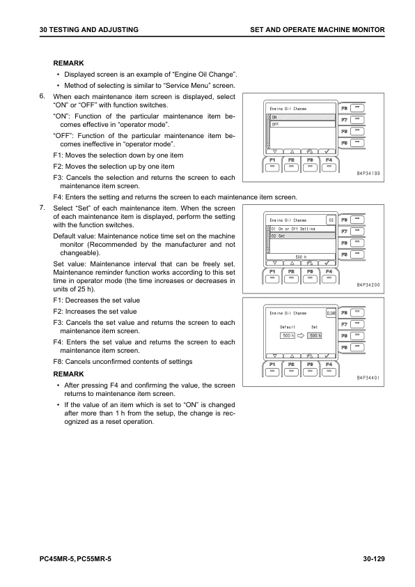 Komatsu PC45MR-5, PC55MR-5 Excavator Service Repair Manual Workshop Guide