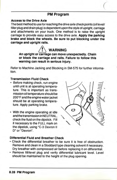 Clark C500-Y300S, C500-Y300L, C500-Y350, C500-Y165M, C500-Y200M Forklift Service Repair Manual Workshop Guide