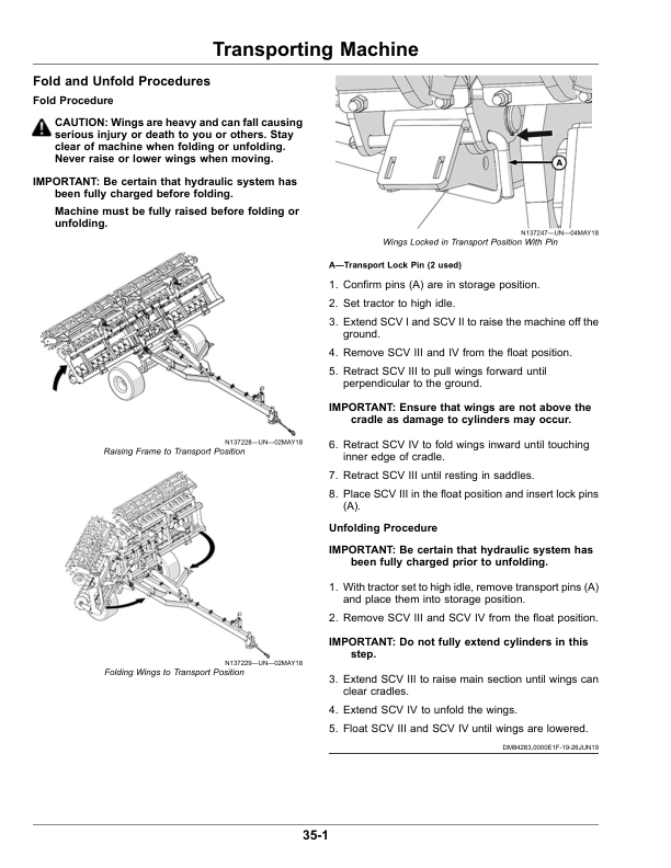 John Deere 2680H Disk 2-Section (North American) (S.N. 210651—) Operator’s Manual (OM1624B01) Workshop Guide
