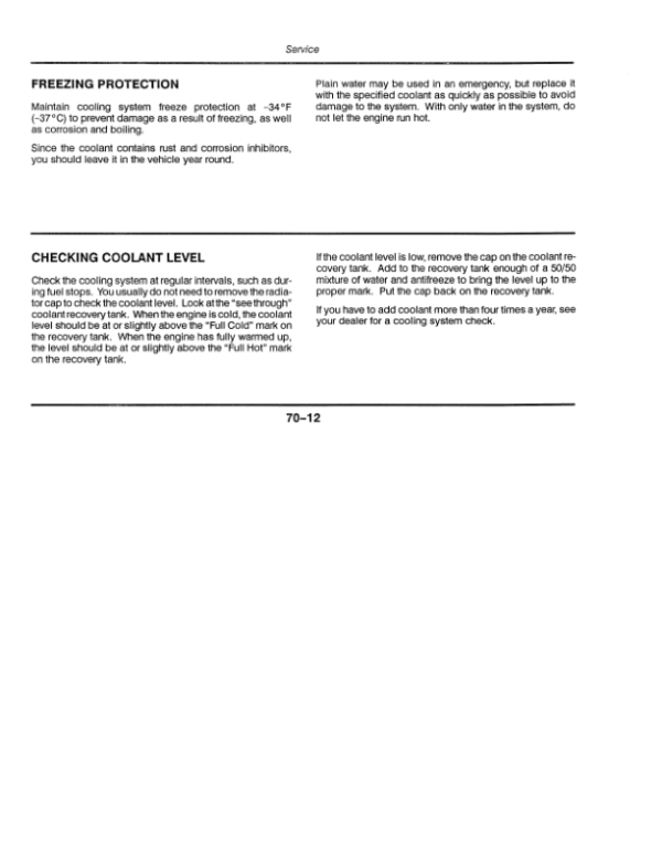 John Deere TC – FD 10, 12, 14, 16, 18 Commercial Chassis – Diesel Engines Operator’s Manual (OM3003) Workshop Guide