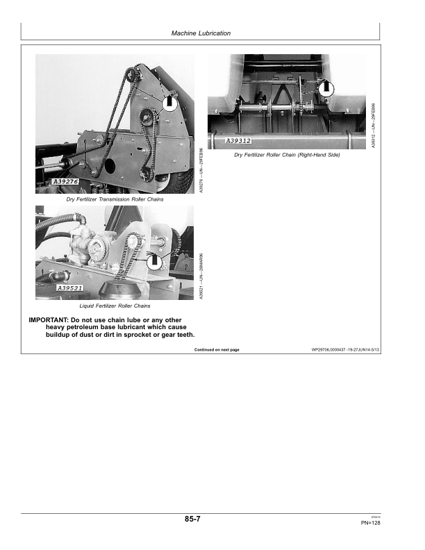 John Deere 1755 Planters (North America & Austraila Edition) Operator’s Manual (OMA103943) Workshop Guide