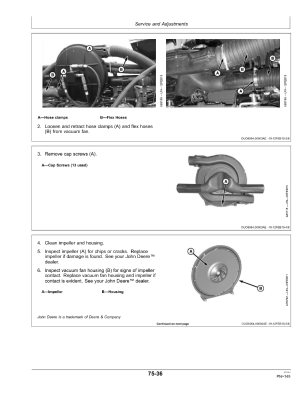 John Deere 1775 12-Row Planters North America & Australia (765101- ) Operator’s Manual (OMA104045) Workshop Guide