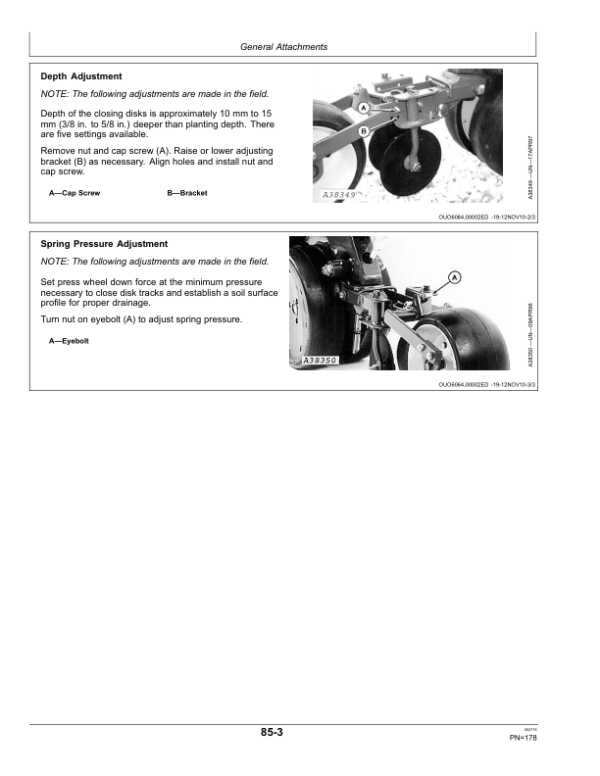 John Deere 1725 CCS 12X2 Twin-Row Planters (North American) Operator’s Manual (OMA108278) Workshop Guide
