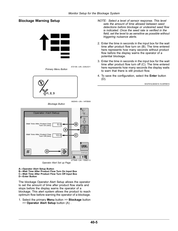 John Deere 730 Level Lift Air Disk Drill Operator’s Manual (OMA116143) Workshop Guide