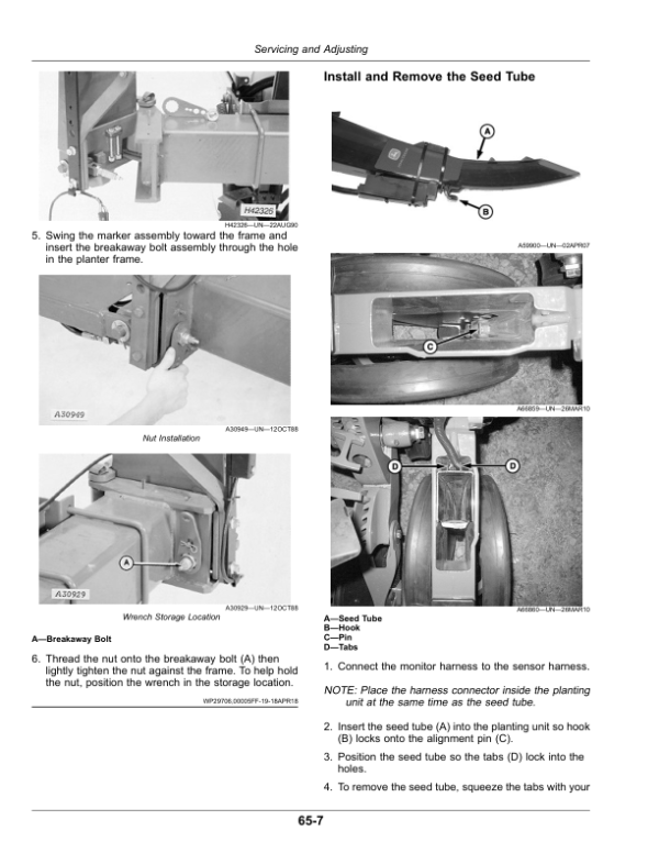 John Deere 1755 Planter Operator’s Manual (OMA120411) Workshop Guide