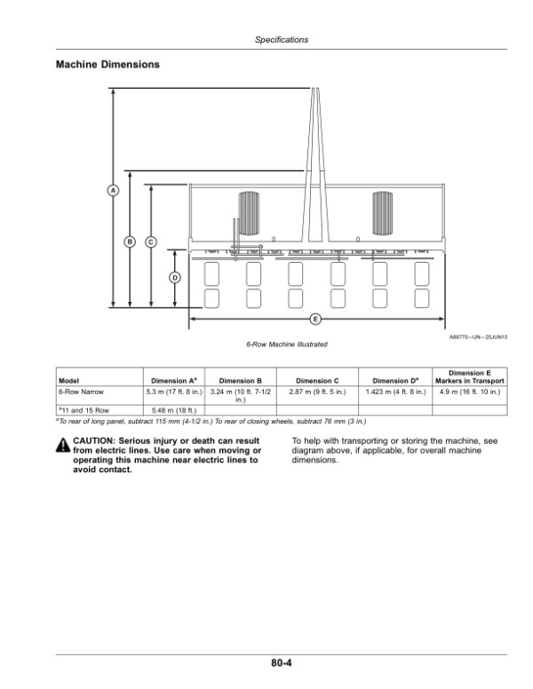 John Deere 1785 Planters Operator’s Manual (OMA120464) Workshop Guide