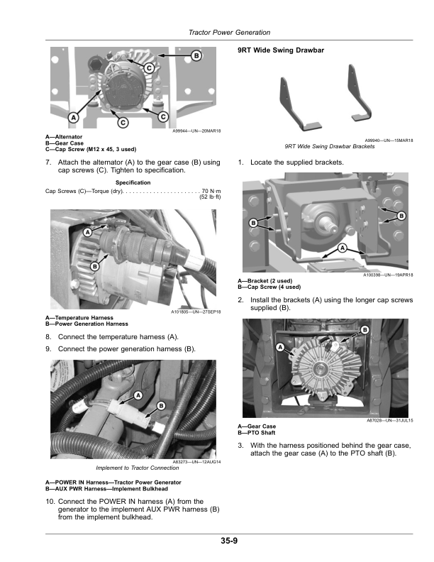 John Deere N530C, N536C, N540C, N542C Drills with SeedMetering Operator’s Manual (OMA121523) Workshop Guide