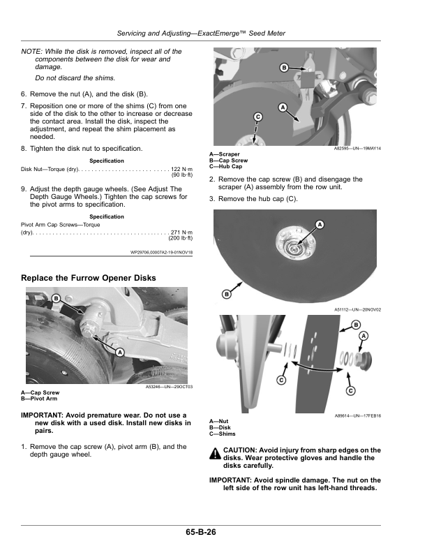 John Deere 1725C ExactEmerge, 1725C MaxEmerge 5e Planter (790101-) Operator’s Manual (OMA125948) Workshop Guide