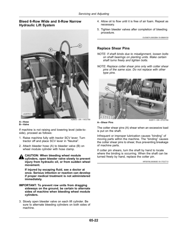 John Deere 1785 Planter (790101-) Operator’s Manual (OMA126027) Workshop Guide