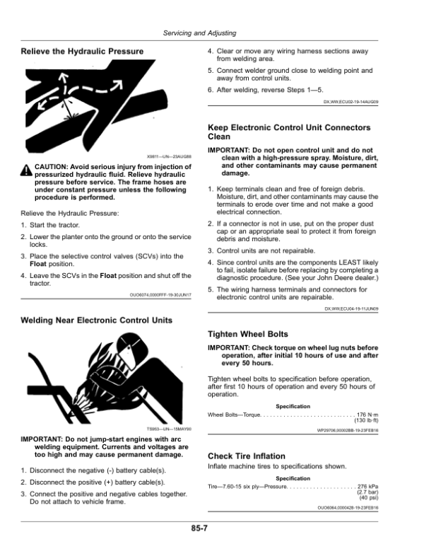 John Deere 1705 6X2 Twin-Row Planter with MaxEmerge 5 (795101-) (North America) Operator’s Manual (OMA129827) Workshop Guide