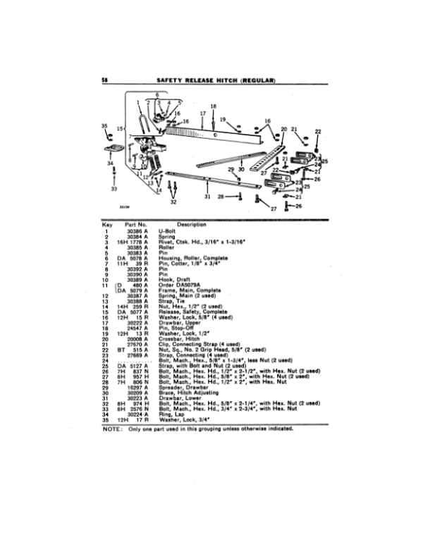 John Deere Tractor Plows Nos. 44, 44A, 44H, 44AH Operator’s Manual (OMA1352) Workshop Guide