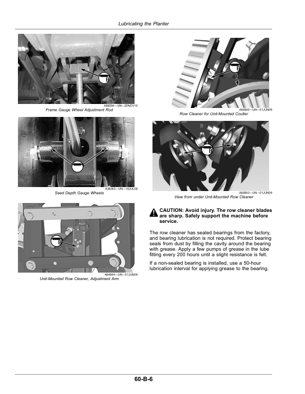John Deere 1725C Planter with ExactEmerge or MaxEmerge 5e (800101-) (North American) Operator’s Manual (OMA137727) Workshop Guide