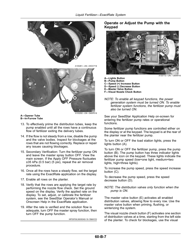 John Deere 1775NT Planter with MaxEmerge 5e (805101-) (North American) Operator’s Manual (OMA137823) Workshop Guide