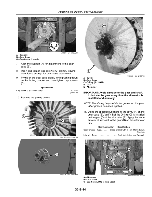 John Deere 1775NT Planters with ExactEmerge or MaxEmerge 5e (809101-) (North American) Operator’s Manual (OMA139779) Workshop Guide
