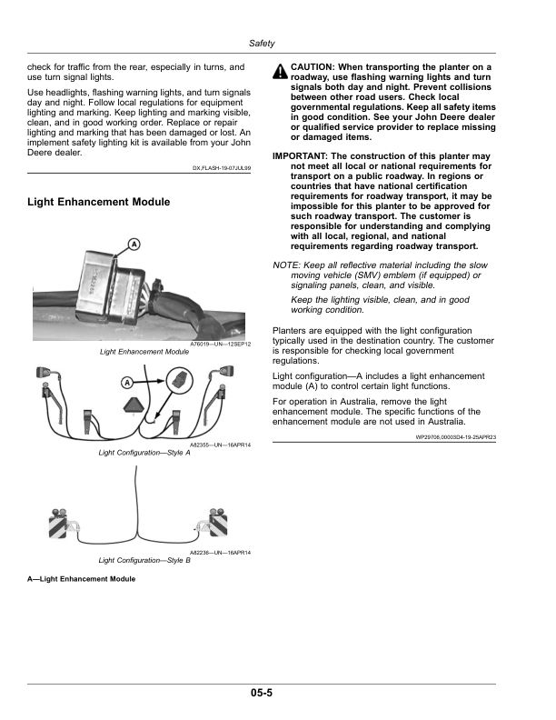 John Deere 1725NT Planter with ExactEmerge or MaxEmerge 5e (810101-) (North America) Operator’s Manual (OMA142624) Workshop Guide