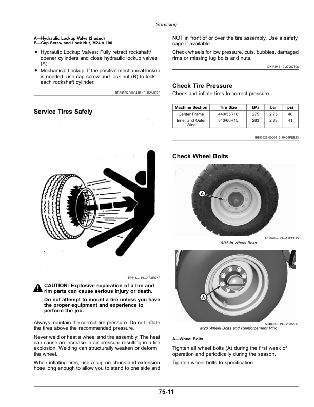 John Deere N550, N560 No-Till Air Drills (Serial No. 810101-) (North American) Operator’s Manual (OMA142756) Workshop Guide