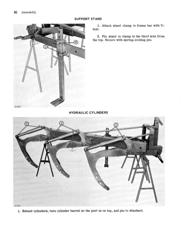 John Deere F325 Integral Moldboard Plow Operator’s Manual (OMA16569) Workshop Guide