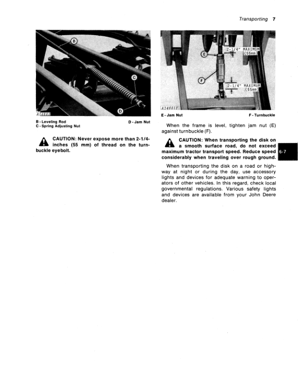 John Deere 310 Disk Operator’s Manual (OMA32510) Workshop Guide