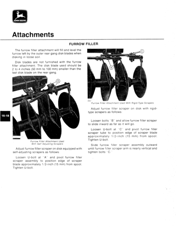 John Deere 330 Wing-Fold Power Flex Disk Operator’s Manual (OMA33157) Workshop Guide
