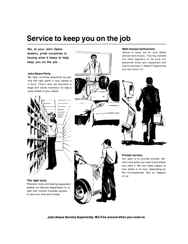 John Deere 260 Rotary Snow Blower Operator’s Manual (OMA41196) Workshop Guide