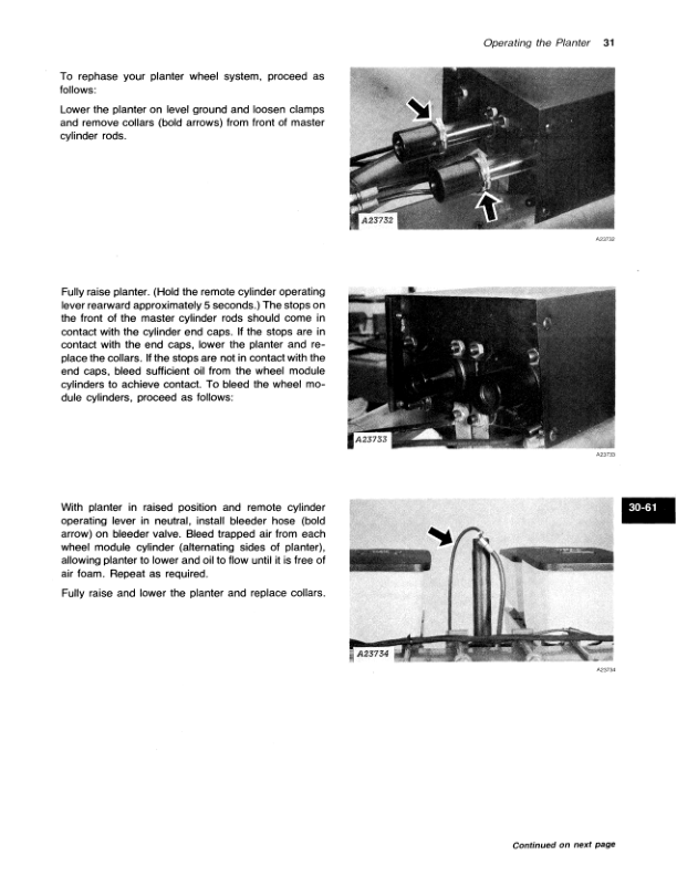 John Deere 7000 Drawn (Folding) Planters 24RN Operator’s Manual (OMA43719) Workshop Guide
