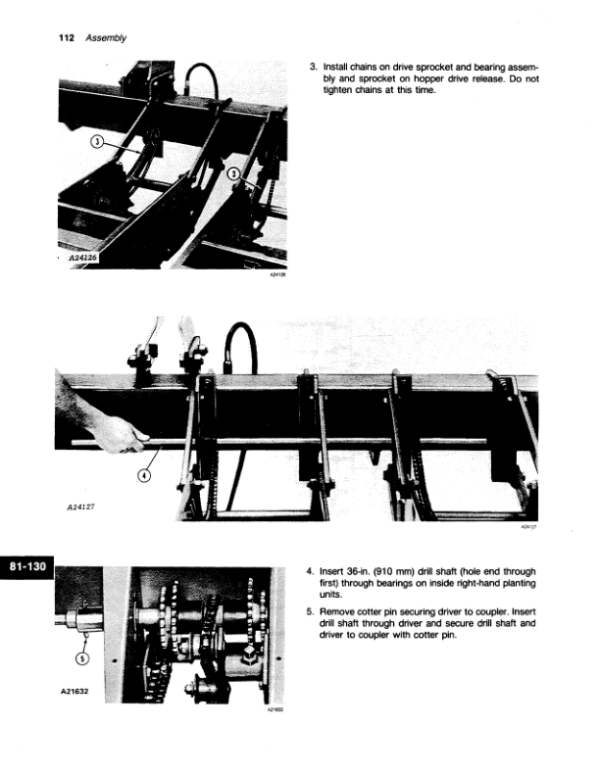 John Deere 7100 Integral Planters – Soybean Special Operator’s Manual (OMA45378) Workshop Guide