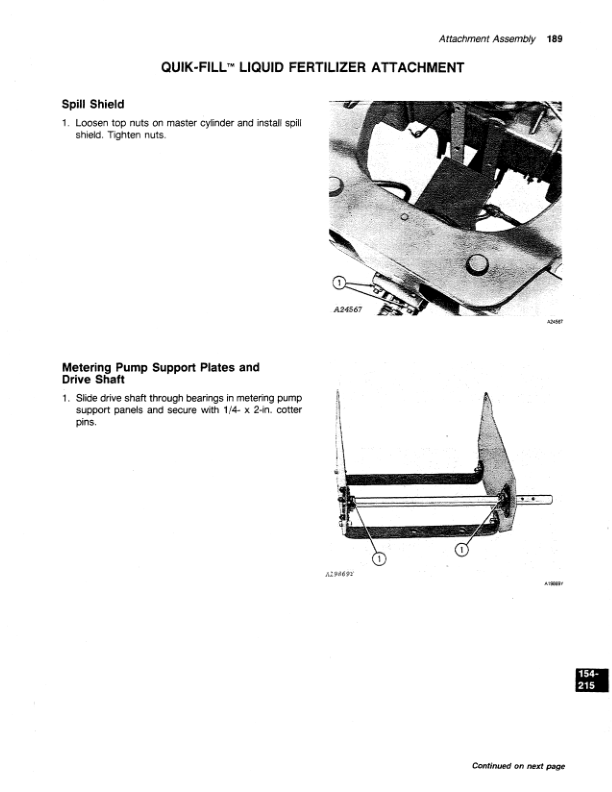 John Deere 7000 Drawn (Folding) Planter 8RW & 12RN Operator’s Manual (OMA45598) Workshop Guide