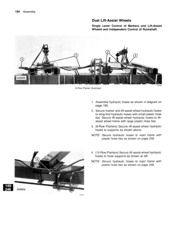 John Deere 7100 Folding Integral MaxEmerge Planter Operator’s Manual (OMA45613) Workshop Guide