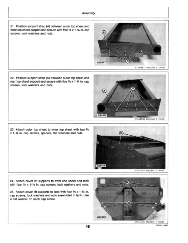 John Deere 466 Flail Spreader Operator’s Manual (OMA47852) Workshop Guide