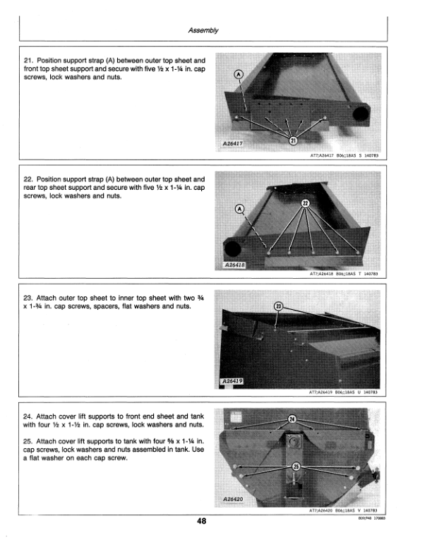 John Deere 466 Flail Spreader Operator’s Manual (OMA47852) Workshop Guide