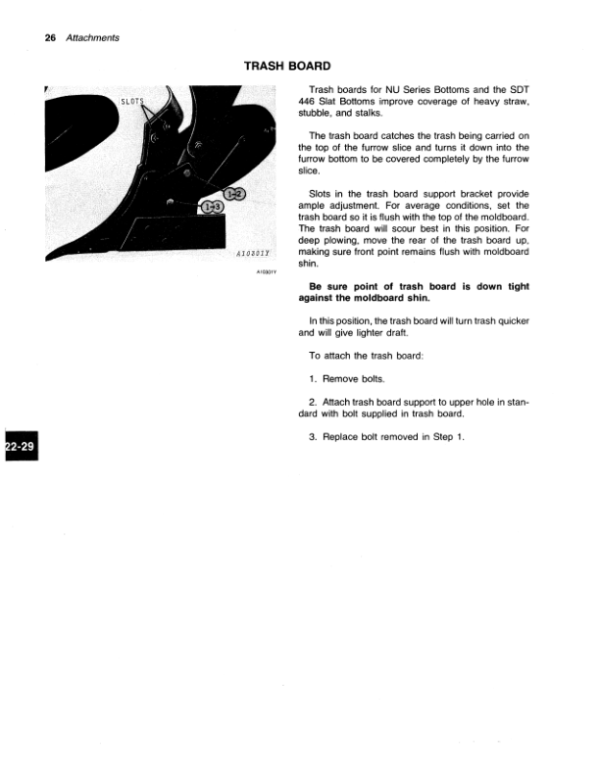 John Deere 4600 Integral Two-Way Moldboard Plows Operator’s Manual (OMA50711) Workshop Guide