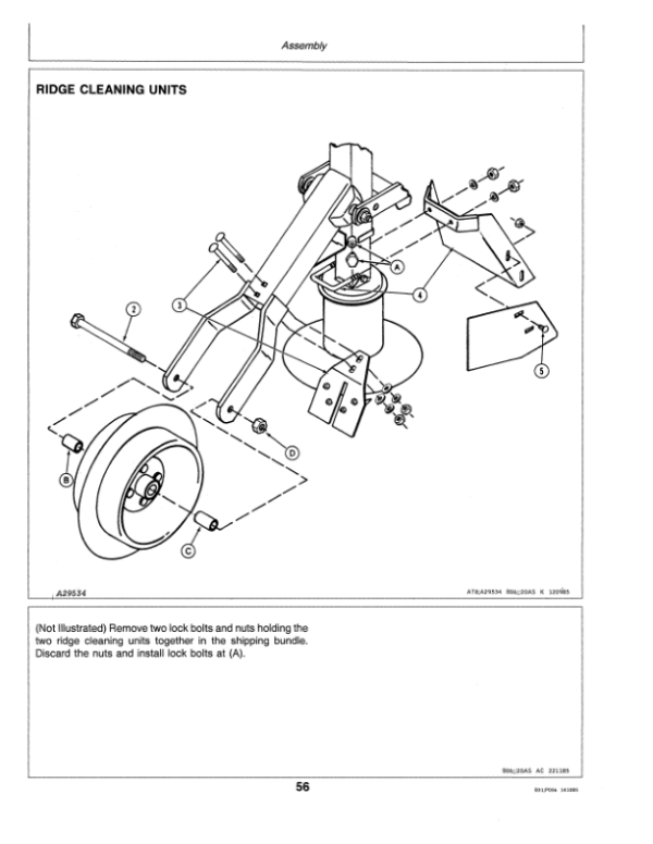 John Deere 720 Ridge Till Attachment Operator’s Manual (OMA50723) Workshop Guide