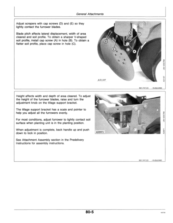 John Deere 7200 Drawn (Flex Fold) Planter Operator’s Manual (OMA51905) Workshop Guide